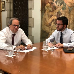 Catalan government unity "at least until the day of the sentence" Catalan government unity "at least until the day of the sentence"