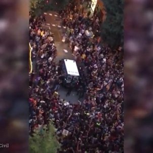 Video evidence from prosecutors in Catalan trial shows different protest Video evidence from prosecutors in Catalan trial shows different protest