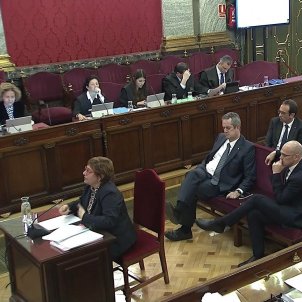 The Catalan prisoners react to their sentences The Catalan prisoners react to their sentences