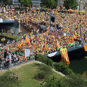 Thousands of Catalans protest outside the European Parliament in Strasbourg Thousands of Catalans protest outside the European Parliament in Strasbourg