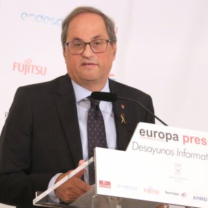 Torra in Madrid warns full acquittal is the only acceptable verdict Torra in Madrid warns full acquittal is the only acceptable verdict