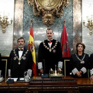 Spain's king closes ranks with the judiciary ahead of Catalan trial sentence Spain's king closes ranks with the judiciary ahead of Catalan trial sentence