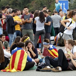 Second day of Catalan roadblocks in protest at Spanish Supreme Court verdicts Second day of Catalan roadblocks in protest at Spanish Supreme Court verdicts