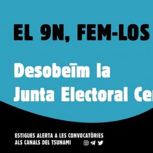 Catalan protesters called to "disobey" the pre-election "day of reflection" Catalan protesters called to "disobey" the pre-election "day of reflection"