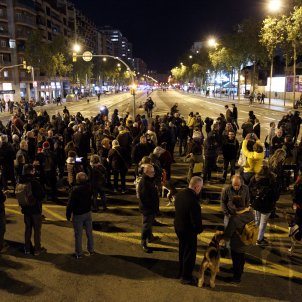 Protesters block main roads into Barcelona Protesters block main roads into Barcelona