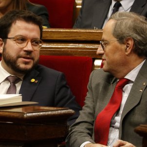Torra refuses to back ERC-PSOE accord at summit of Catalan government partners Torra refuses to back ERC-PSOE accord at summit of Catalan government partners