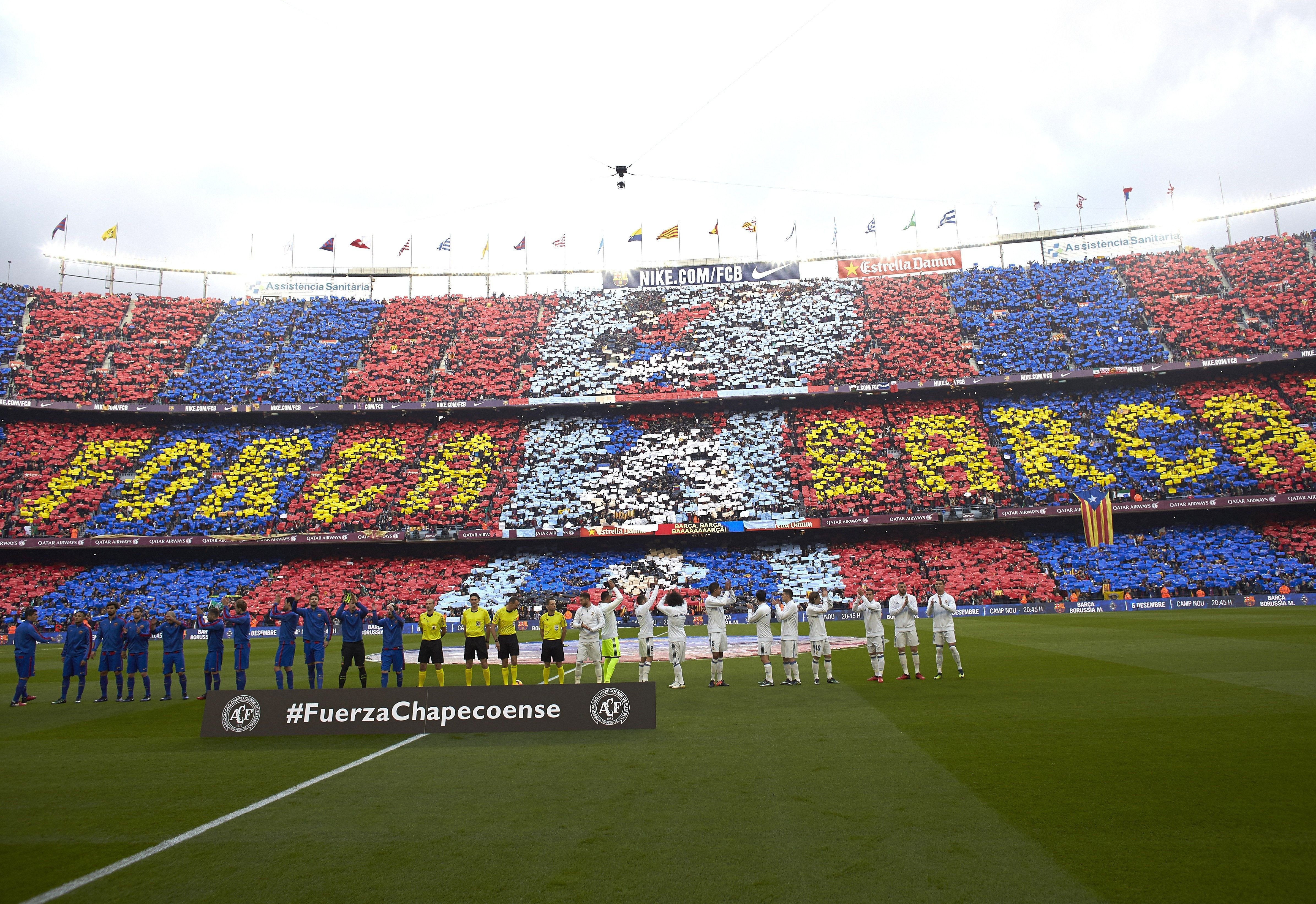 El Barça-Reial Madrid del Camp Nou, amb 60.000 persones a les graderies