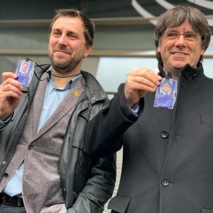 Puigdemont and Comín are now MEPs Puigdemont and Comín are now MEPs