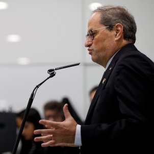 Quim Torra's veiled comment on Pedro Sánchez's investiture Quim Torra's veiled comment on Pedro Sánchez's investiture