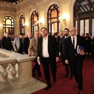 VIDEO | Cries of "Liberty!" as jailed Catalan MPs return to Parliament for a day VIDEO | Cries of "Liberty!" as jailed Catalan MPs return to Parliament for a day