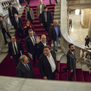 Catalan prisoners recover leave rights and will take part in election campaign Catalan prisoners recover leave rights and will take part in election campaign