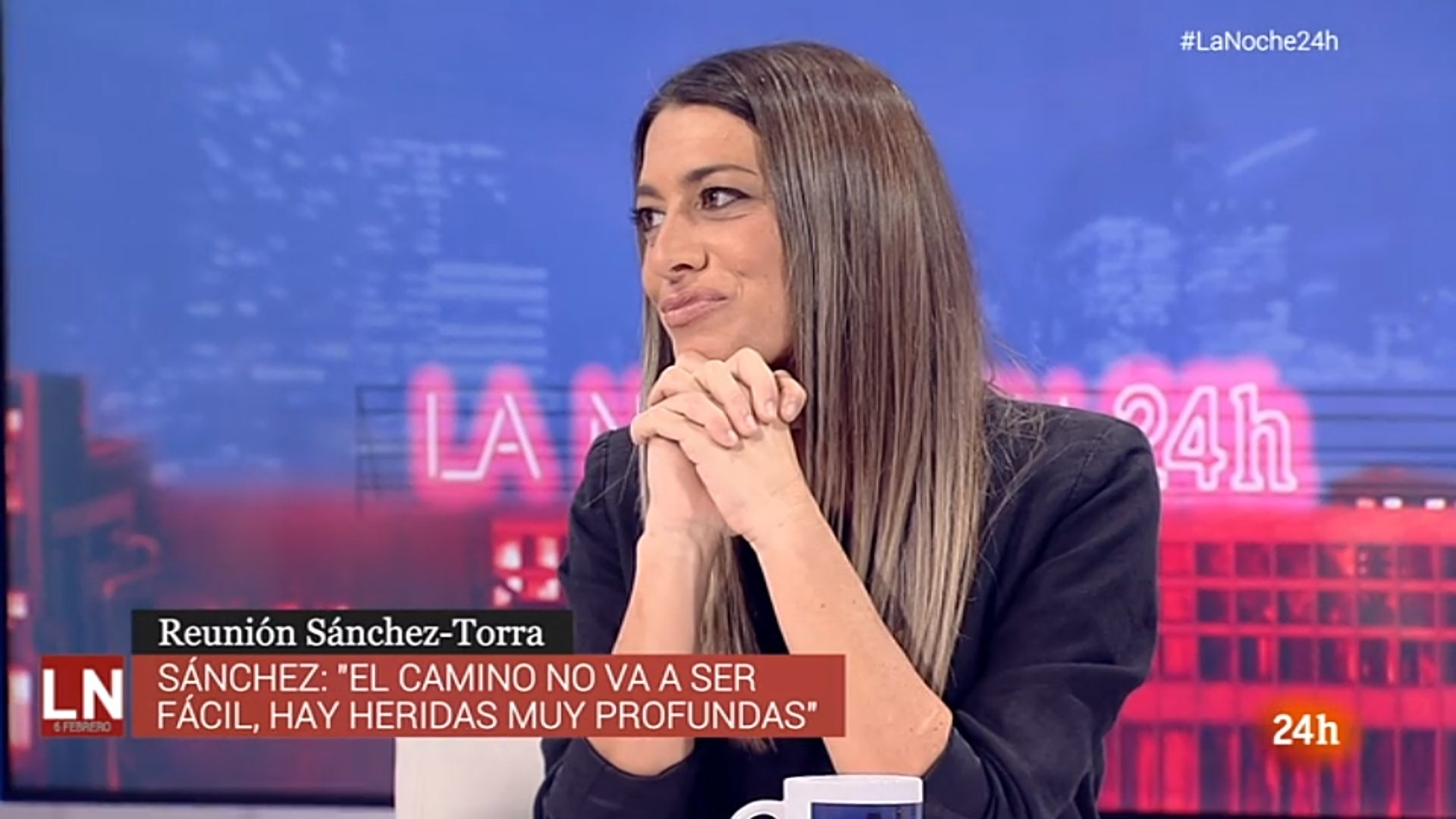 Míriam Nogueras hunde a un ultra maleducado en TVE: "Balas y urnas"