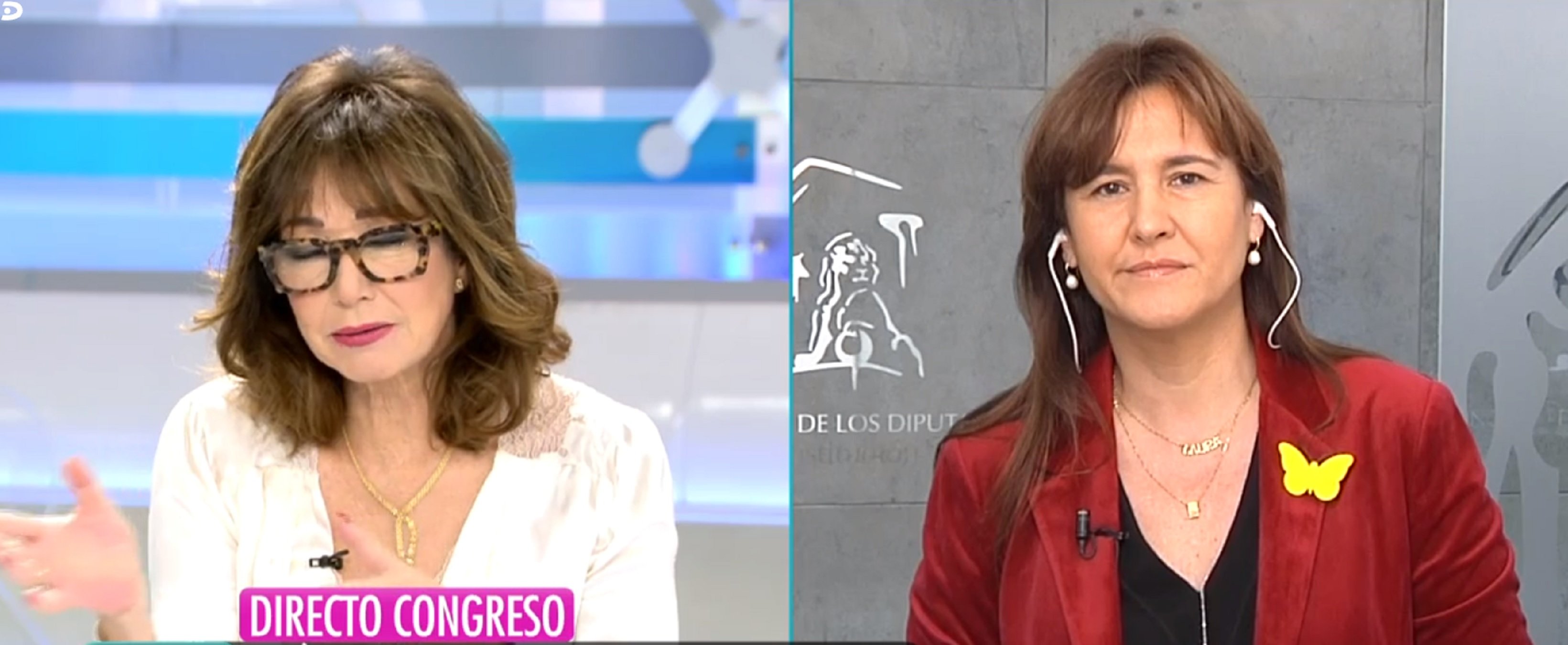 Maleducada Ana Rosa: no deja hablar a Borràs y Rahola hace un tuit anti-AR