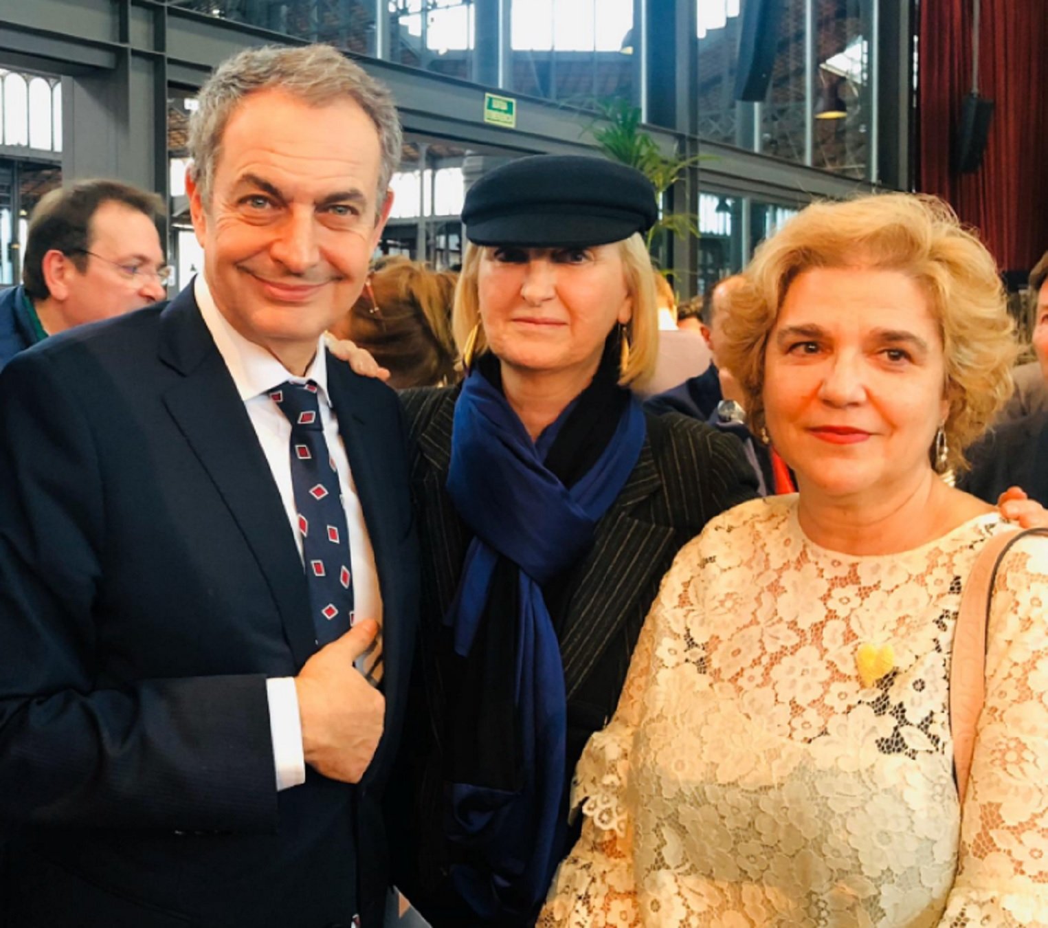 La tensa conversa entre Pilar Rahola i Zapatero al Born per com tracten Catalunya