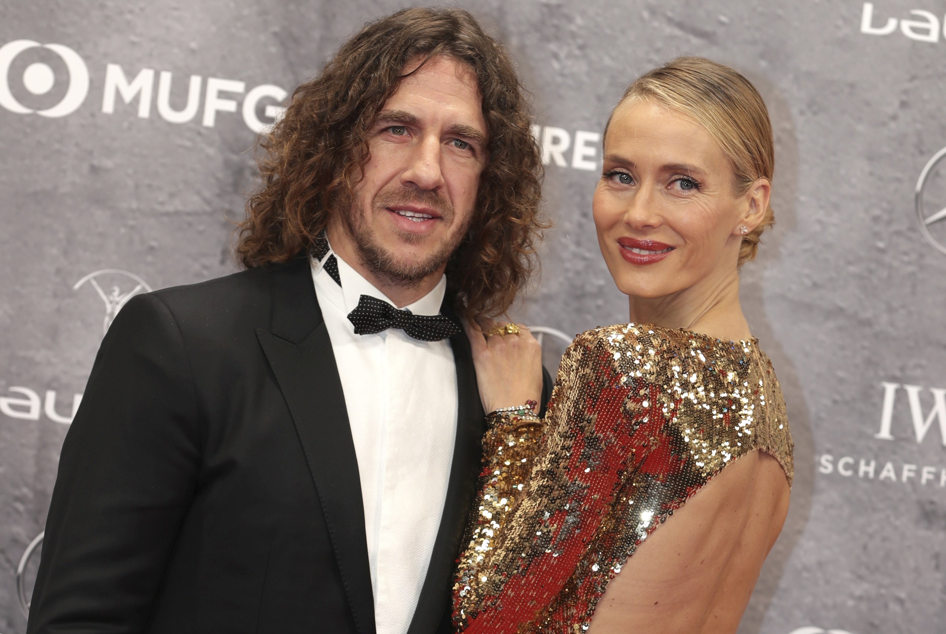 Puyol i Vanesa Lorenzo increïbles als Laureus: què s'ha fet la model al cul