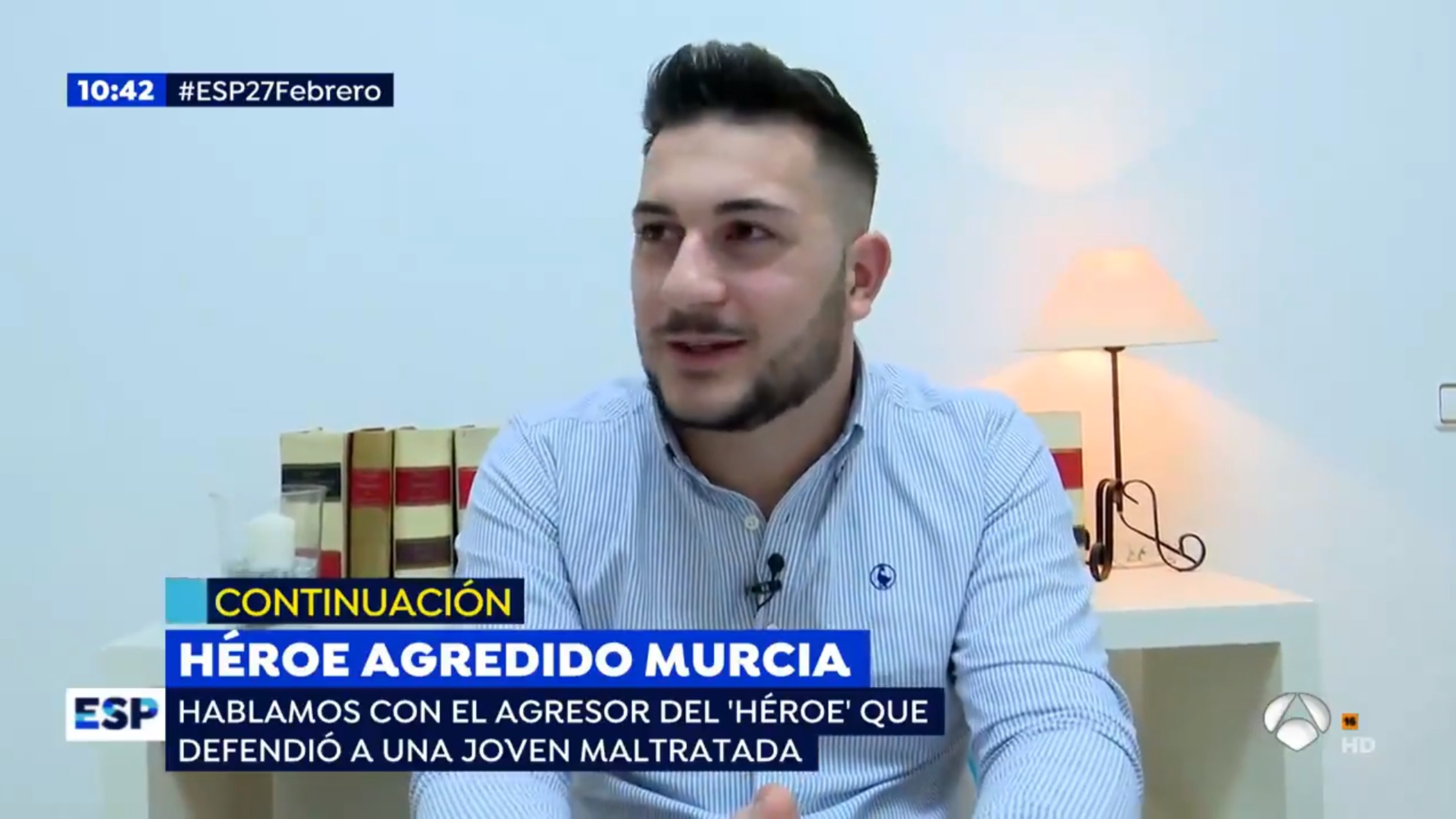 Indigna Antena 3 donant veu a un somrient agressor masclista: "basura"