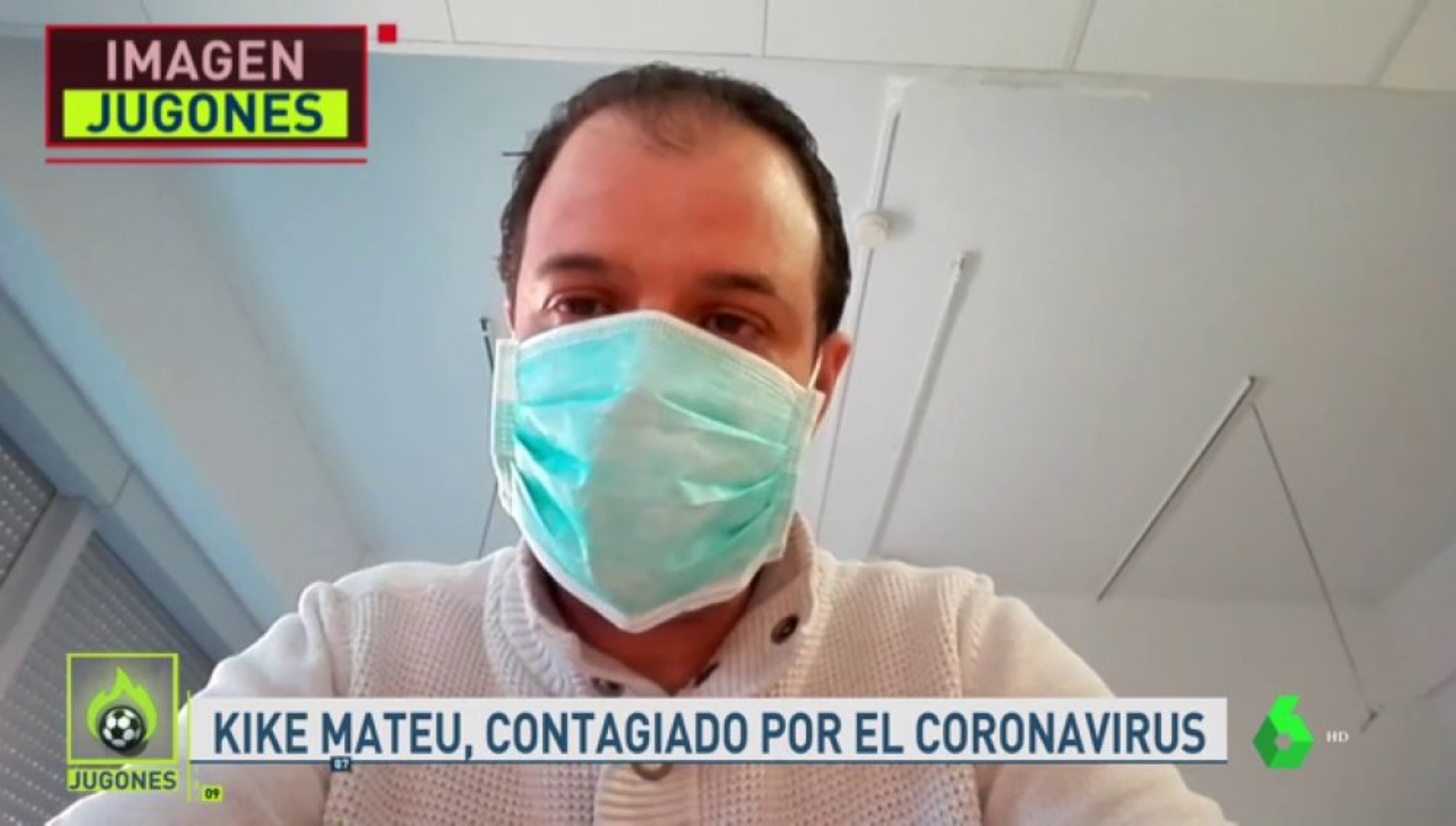 Un col·laborador de Pedrerol es contagia de coronavirus i surt a la tele amb mascareta