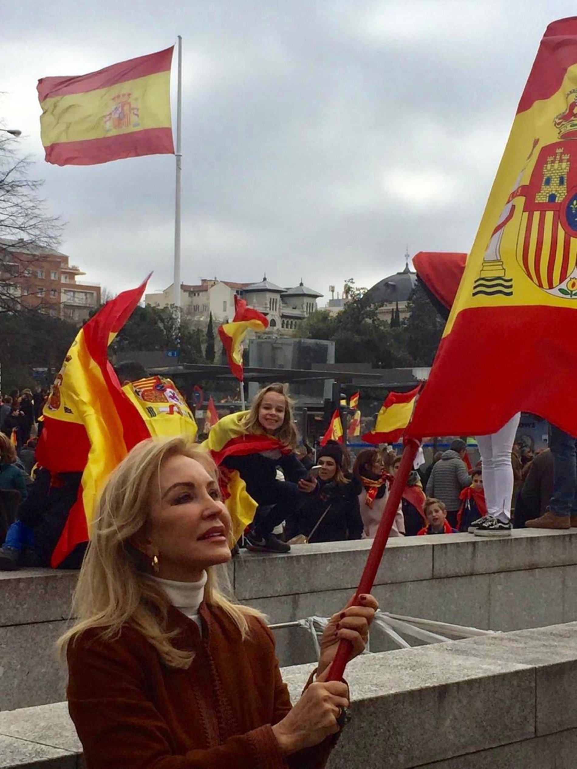 'Terratrèmol' Carmen Lomana: "estoy segura, la independencia llegará"