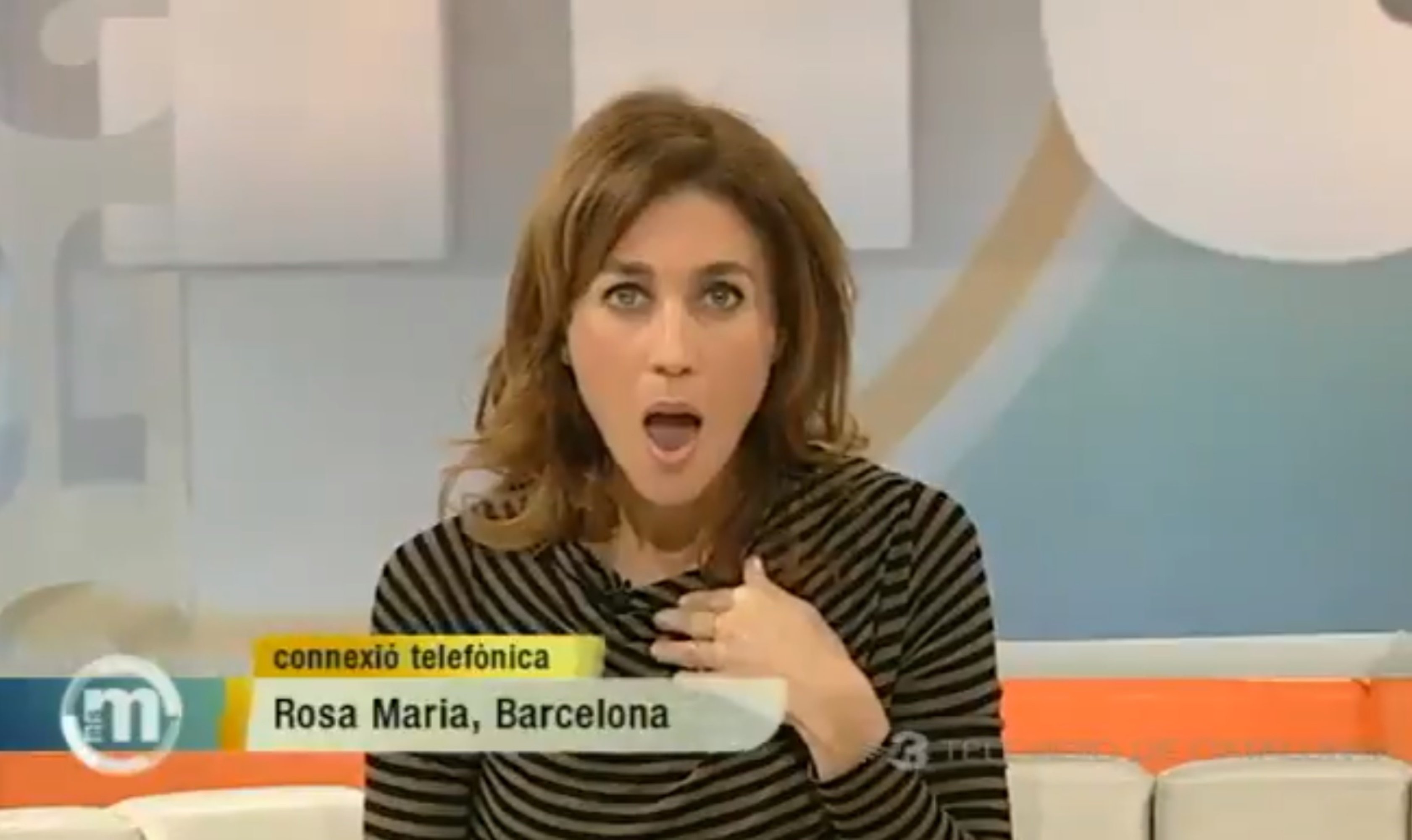 El vídeo més divertit de TV3: Helena Garcia Melero, viral per aquesta trucada de telèfon