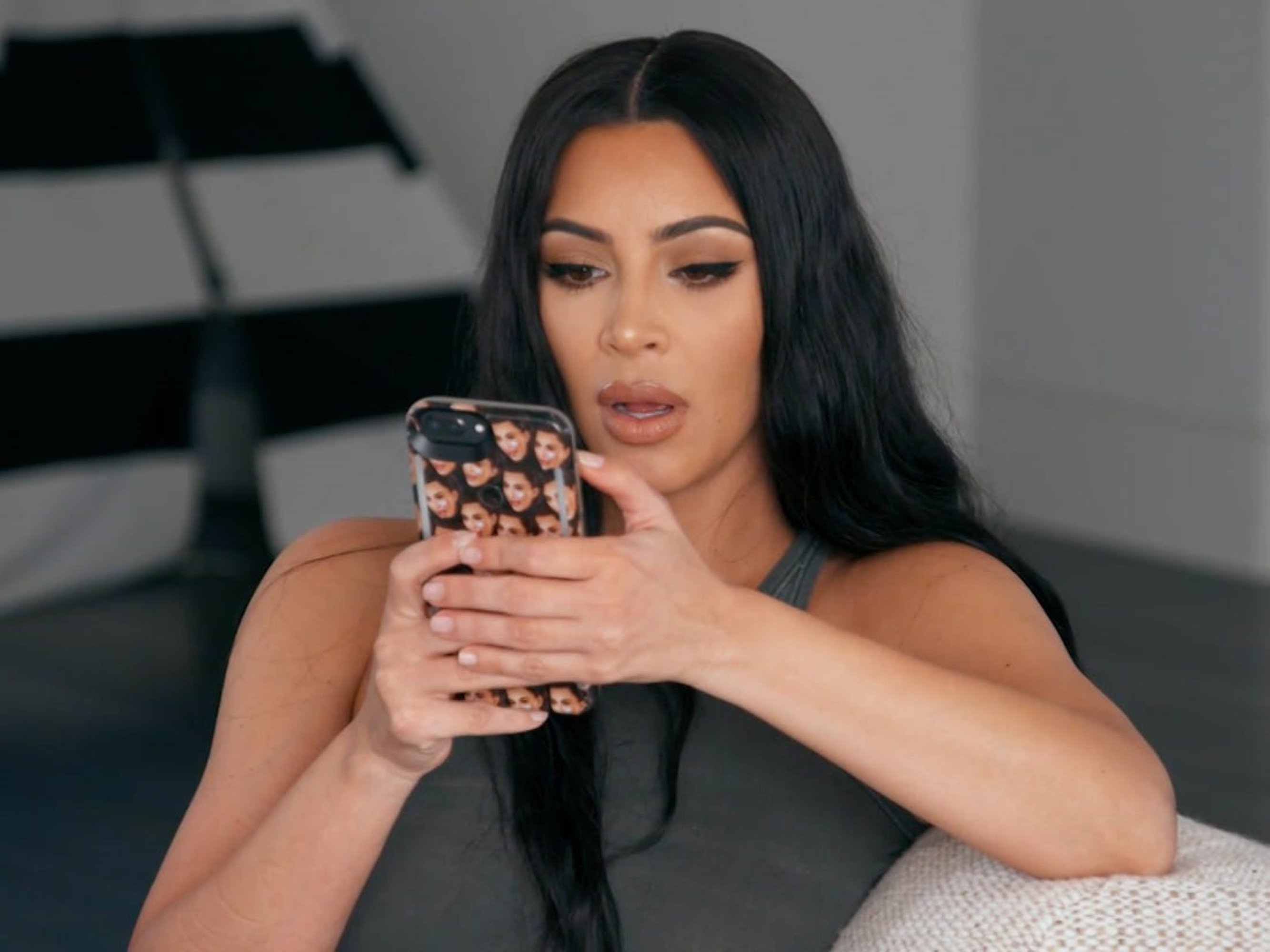“¡Si no lo veo, no lo creo!”. Foto inédita de Kim Kardashian con la nariz sin operar. “No tengo palabras”