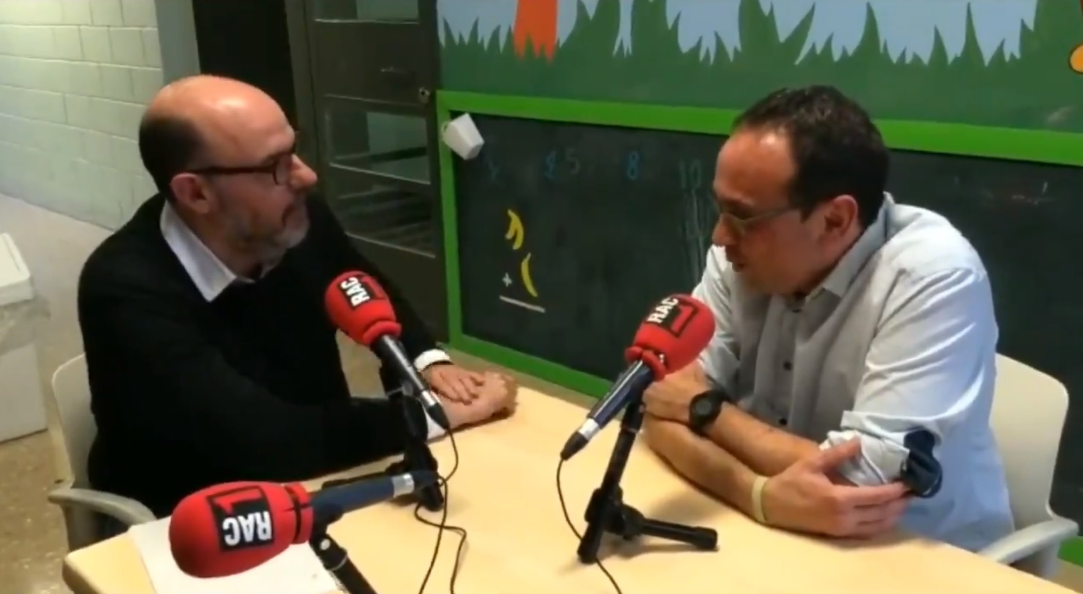 Emotiu Josep Rull amb Basté: "Escolto la ràdio a la presó i trobo a faltar Toni Clapés"