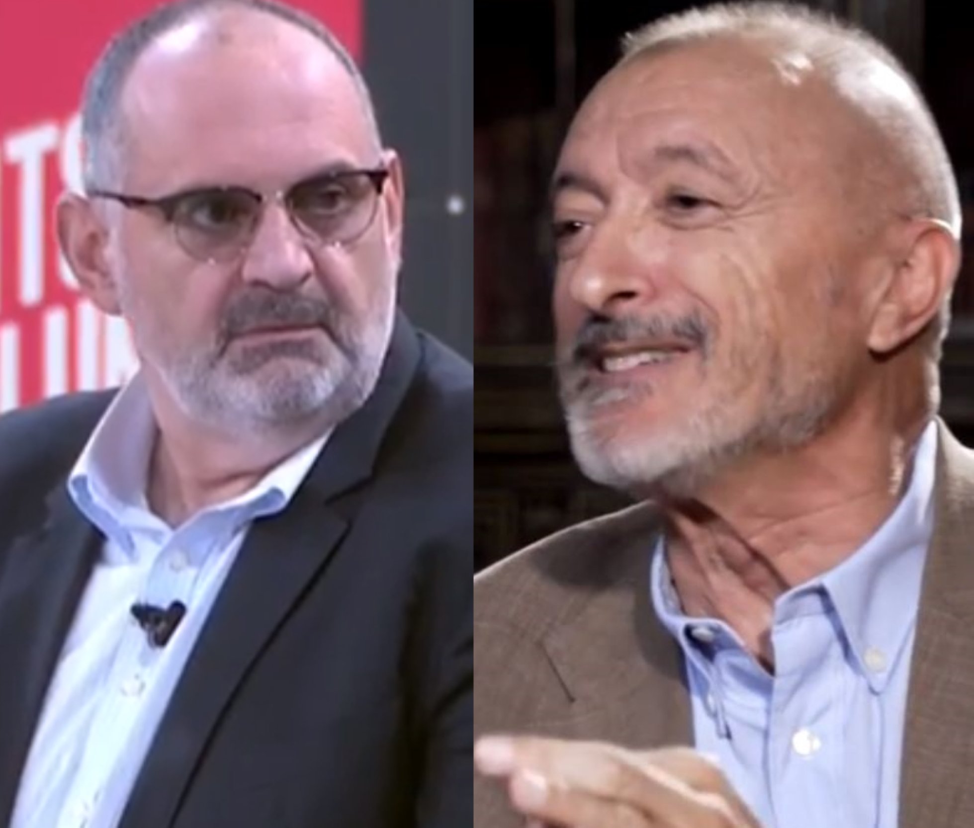 Sopapo monumental de Antón Losada a Pérez-Reverte, que dice que se marcha