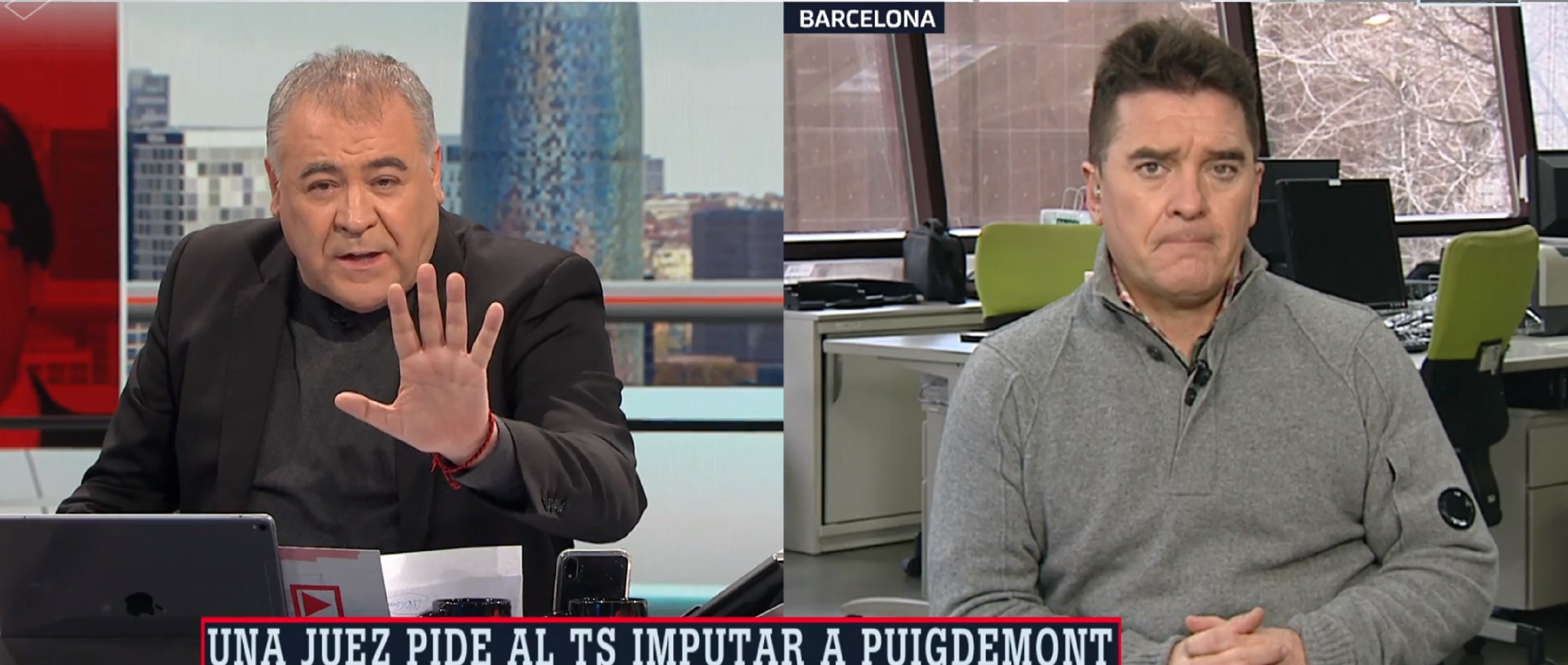 Ferreras i Quílez, desesperats: "Extraditaremos a Puigdemont por corrupción"