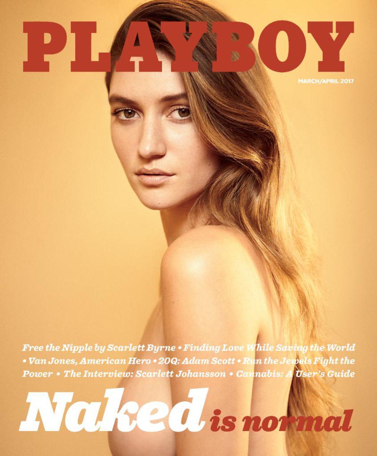 Las chicas desnudas vuelven a las portadas de 'Playboy'