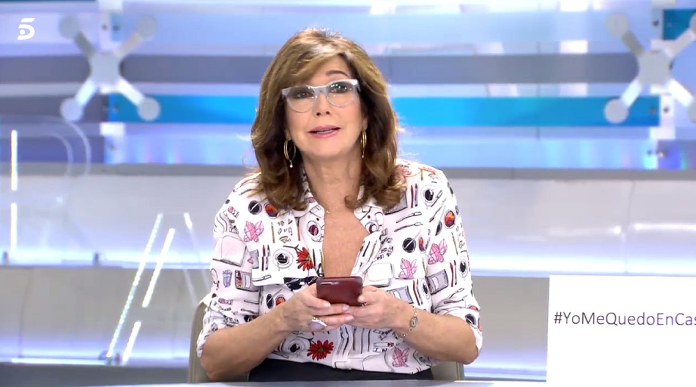 Ana Rosa indigna l'audiència pel que ha dit d'Espanya i el COVID19: "Cállese ya"