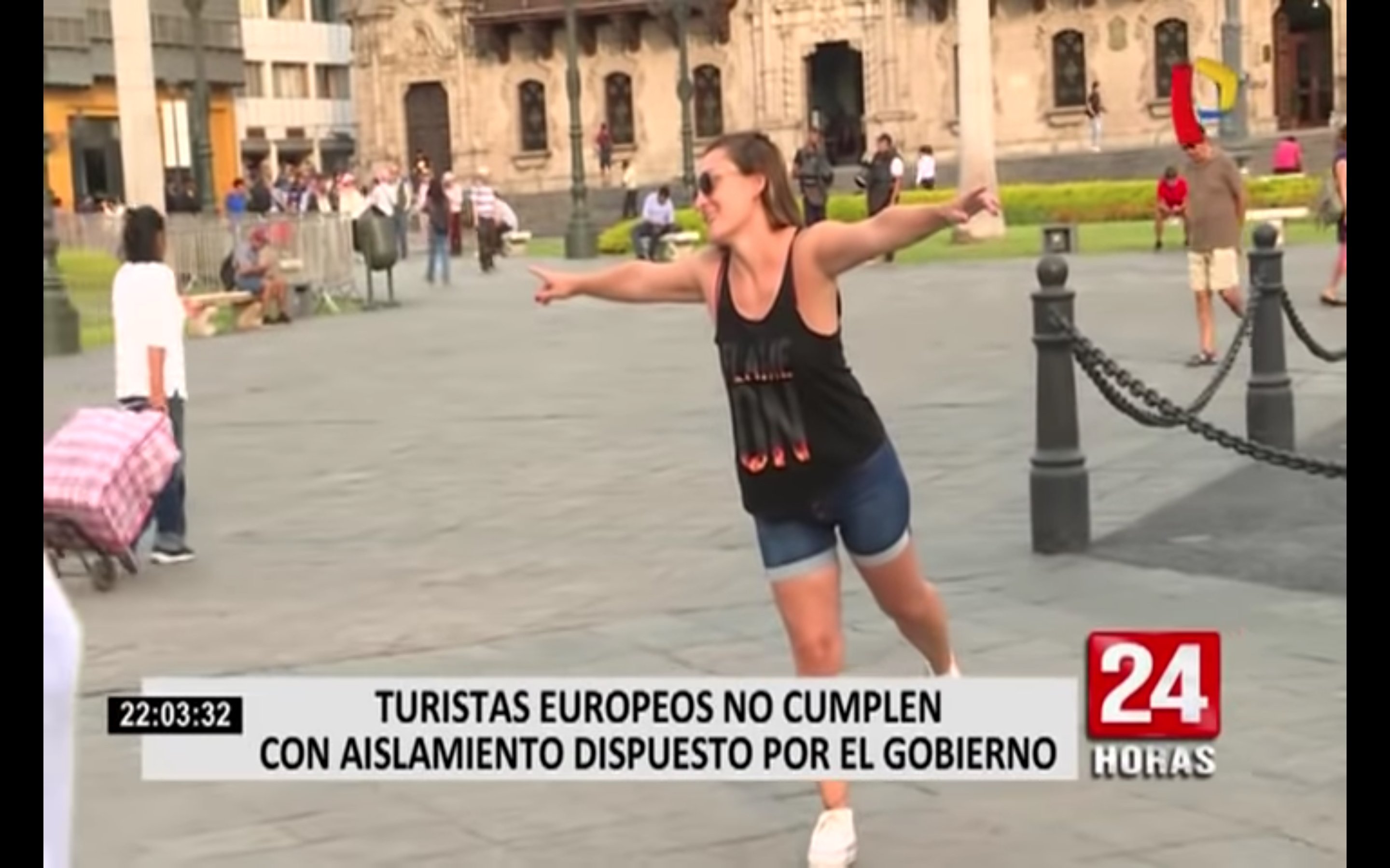 Asco: frívolos turistas españoles en Perú, "exageran, este país es malo"