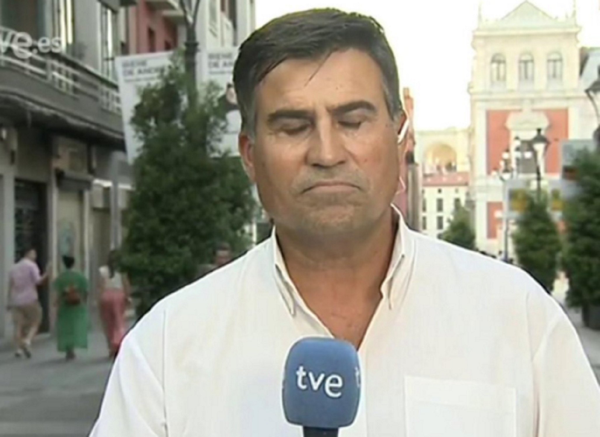 CORONAVIRUS Incredulidad (y mofa) con el reportero de TVE: "¿No había otro?"