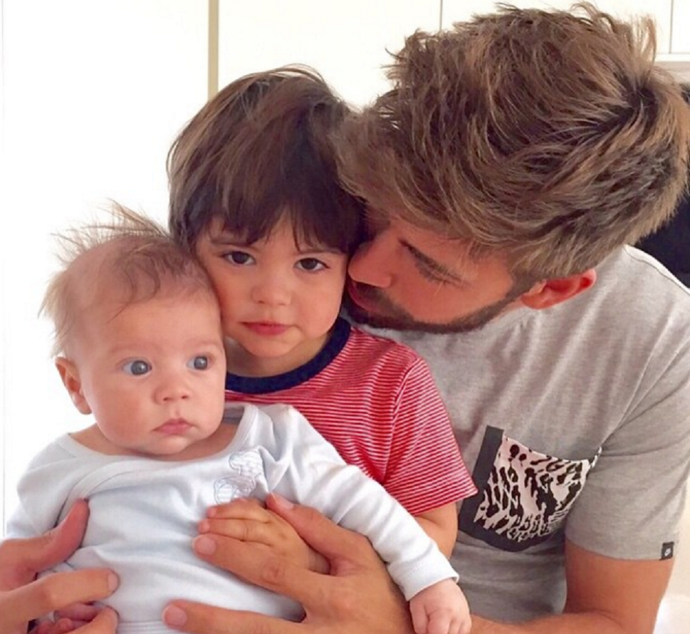 Milan, hijo mayor de Piqué y Shakira, operado de amigdalitis