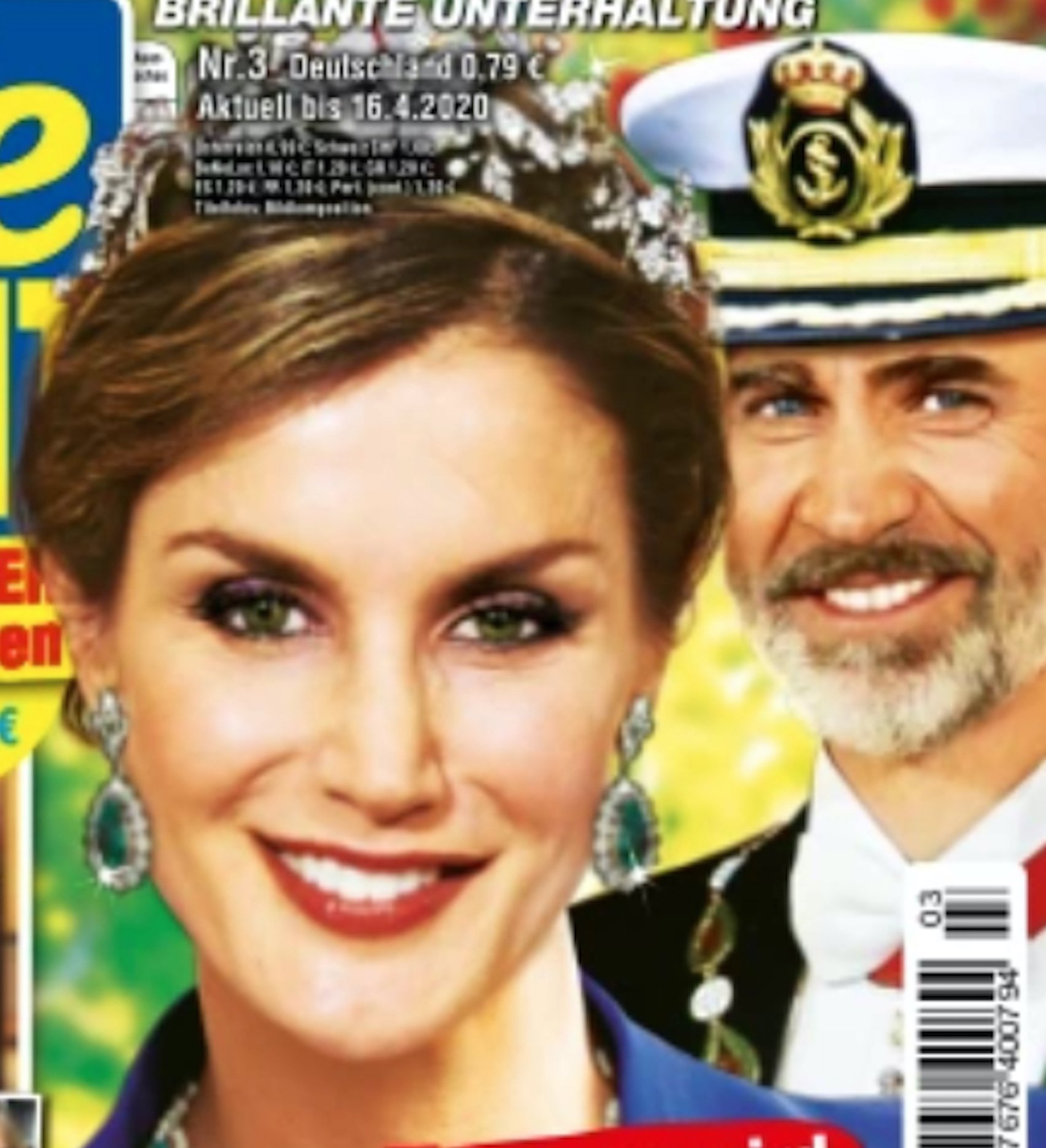 Una revista alemana con una foto de Letizia con barriga y especula: ¿embarazo?