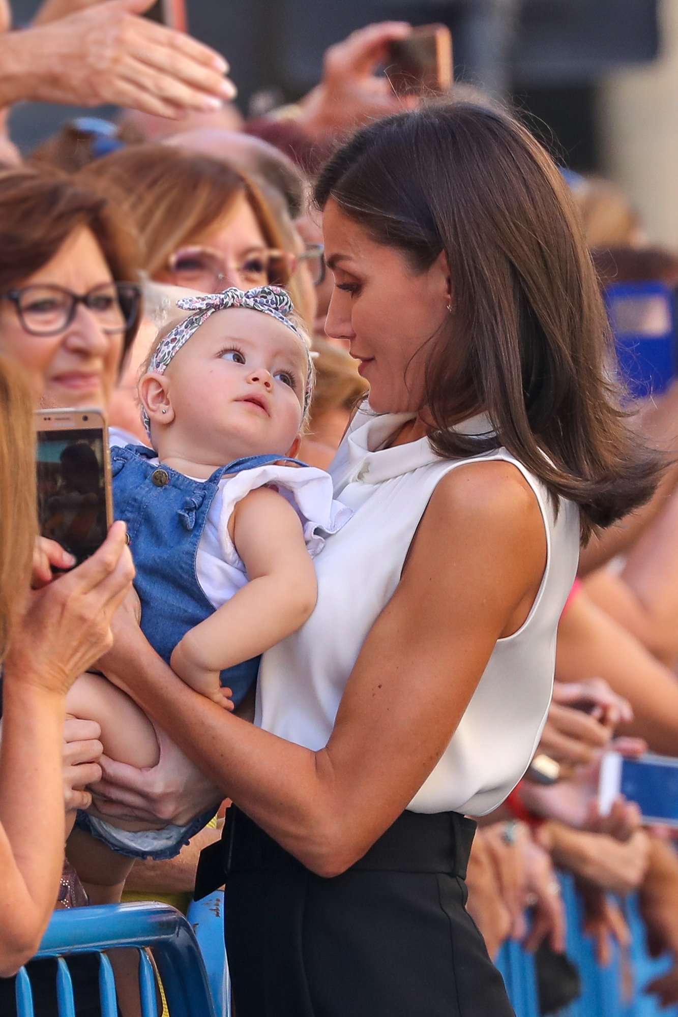 FOTOS Letícia quan era una nena encantadora: clavada a Sofia però gens a Elionor