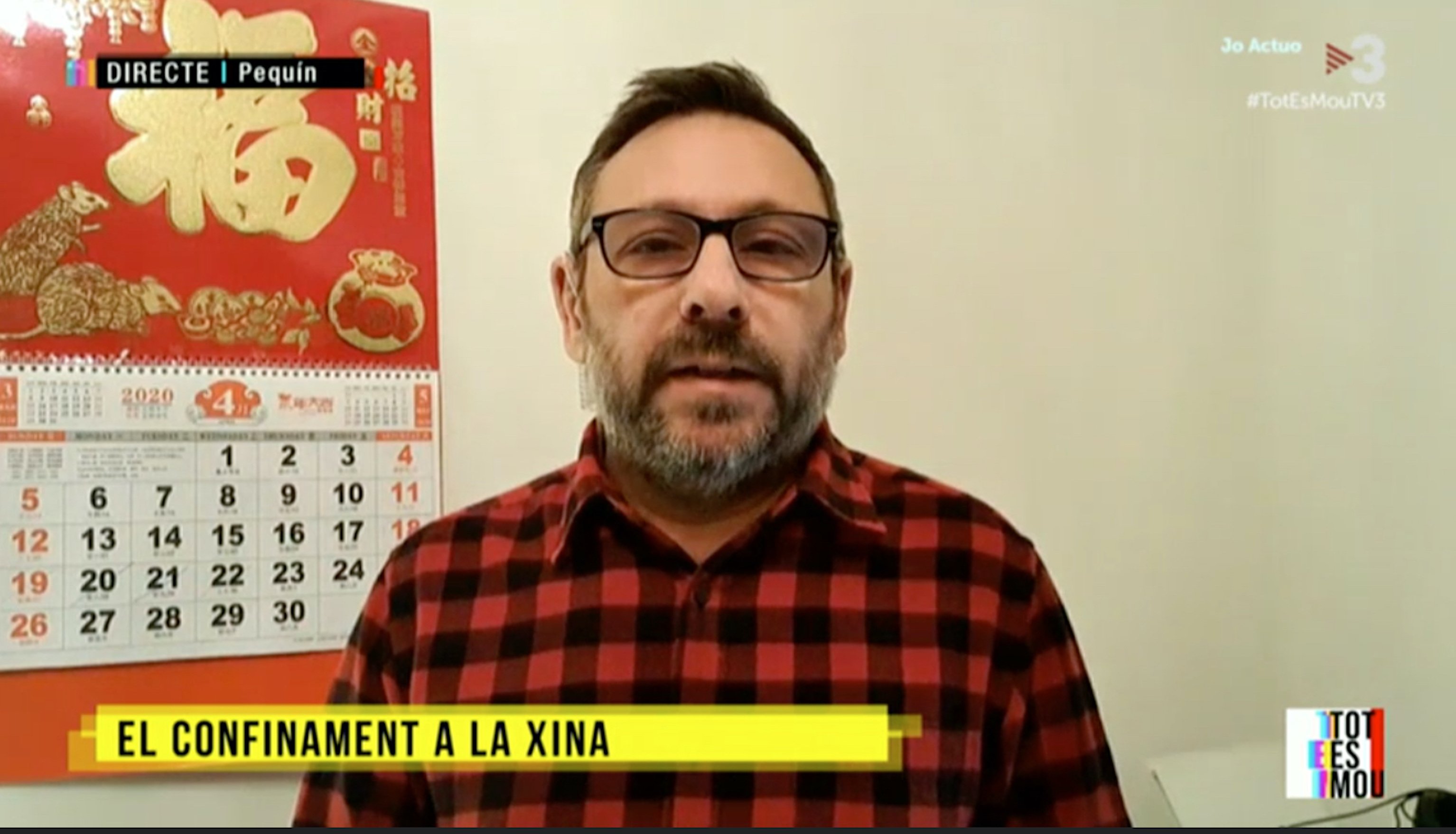 Les mesures extremes de confinament que pateix el corresponsal de TV3 a la Xina