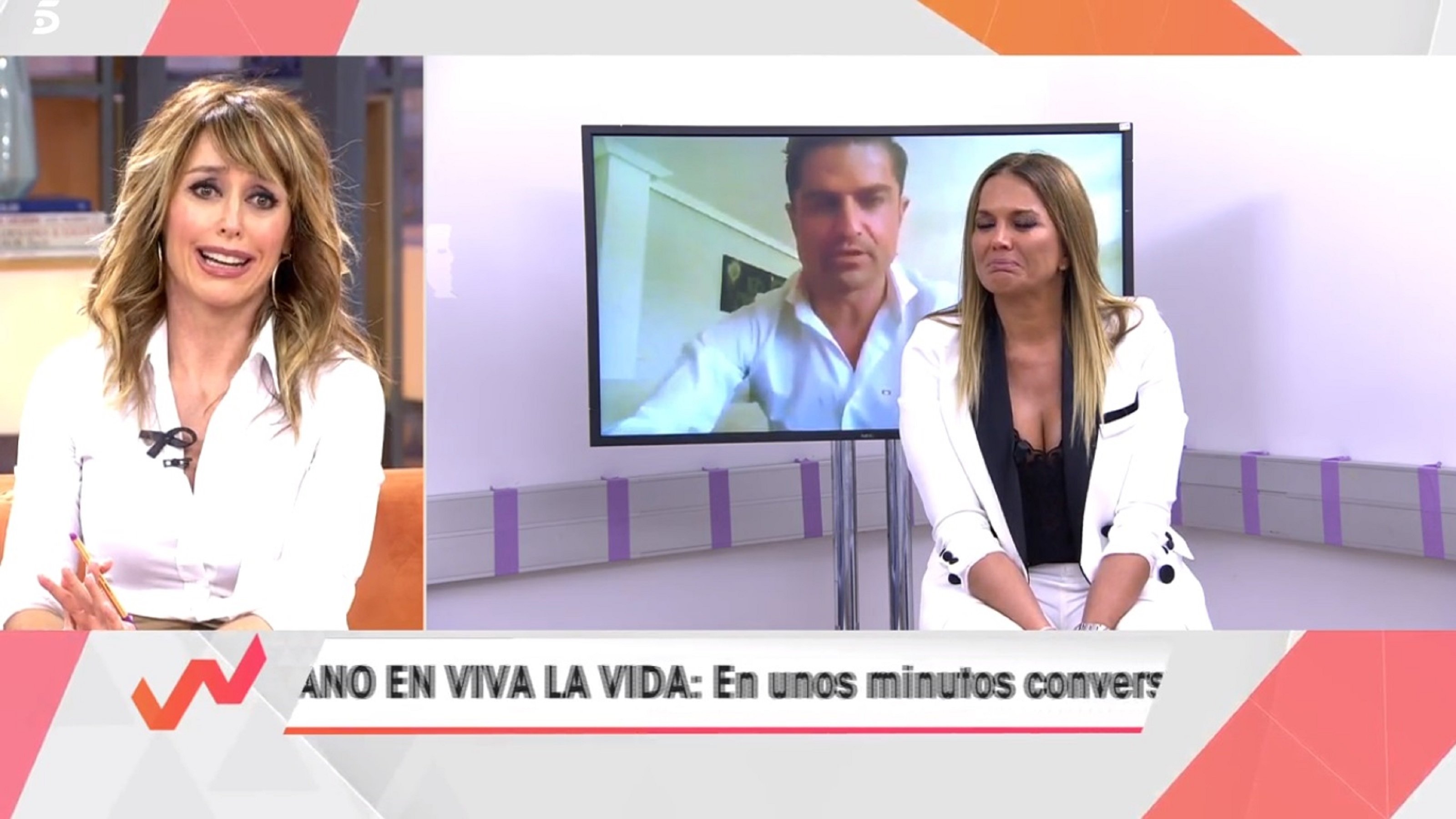 Marta López llora desconsolada por el vídeo de Merlos: "Esto es muy vergonzoso"