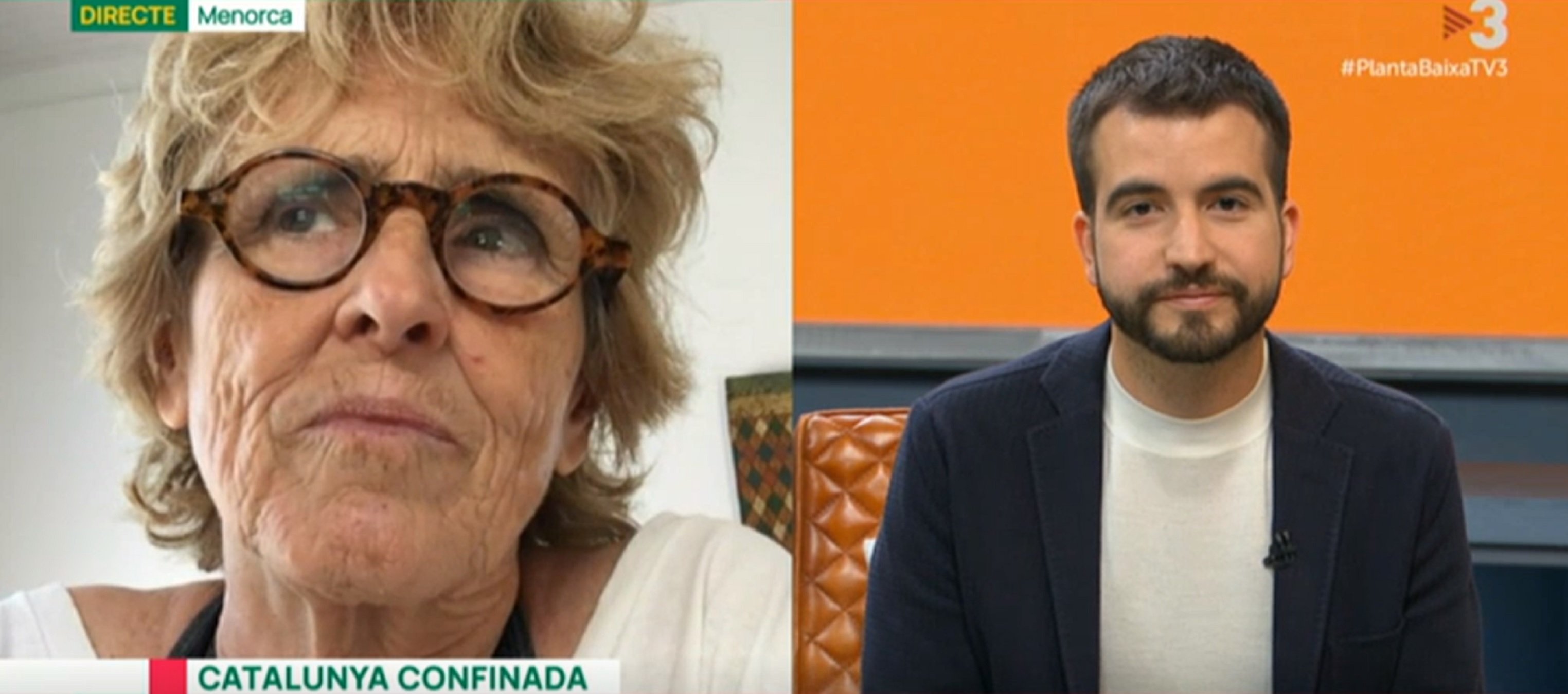 Zasca de Mercedes Milá a Ustrell: "Qué manía de TV3 que Cataluña no es España"
