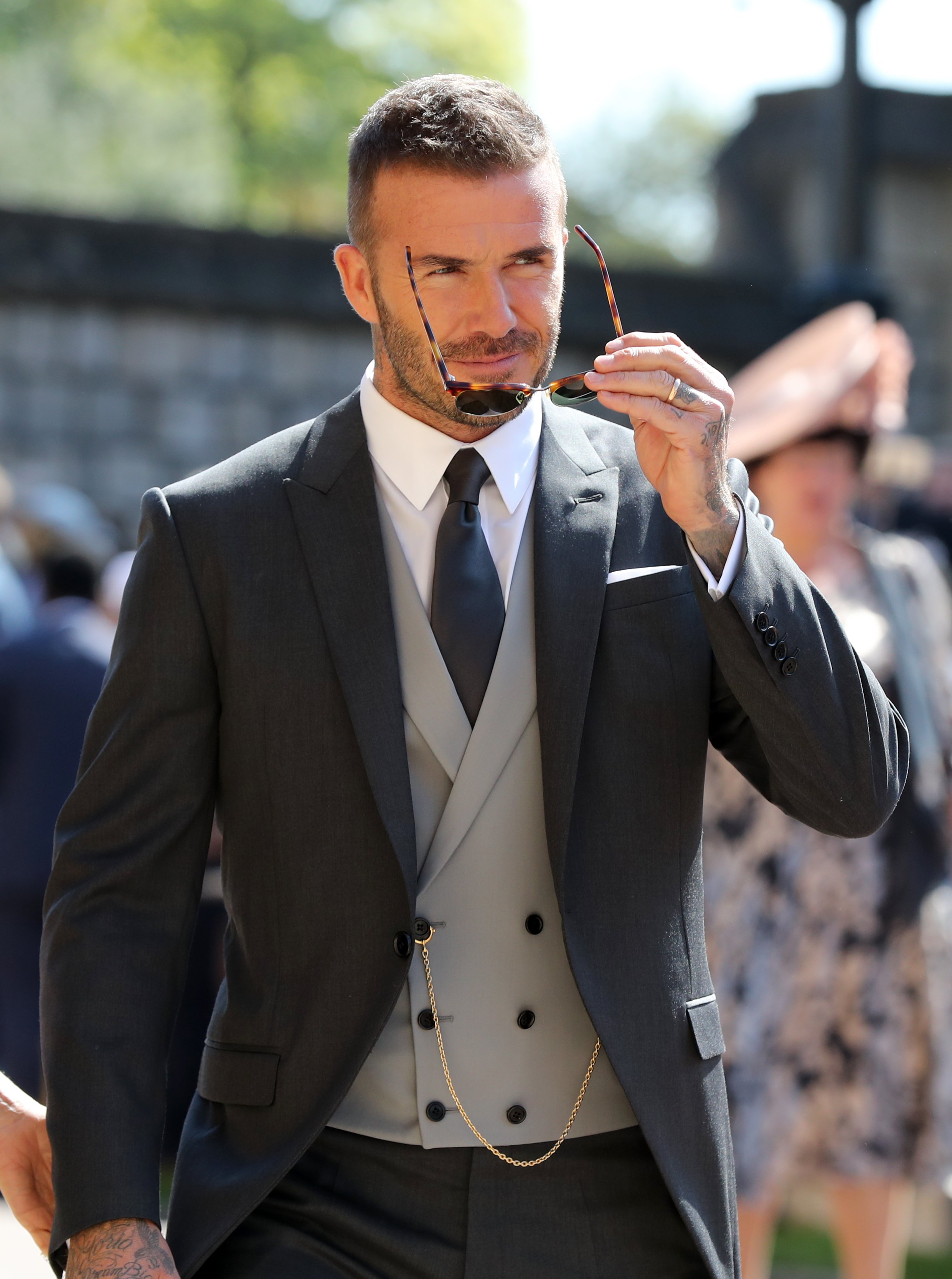 La imagen ridícula del cuerpo semidesnudo de David Beckham censurado en China