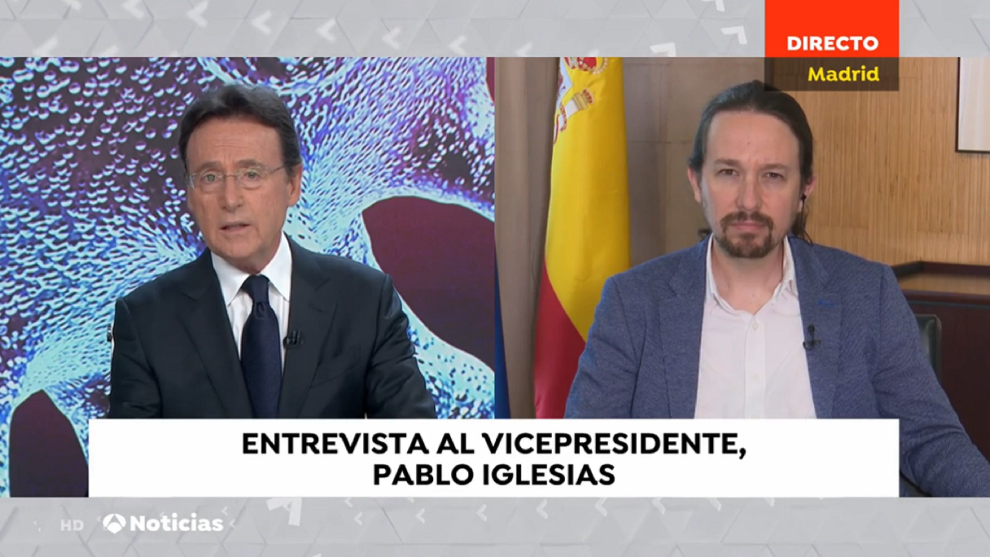 Tensíssima entrevista de Matías Prats a Iglesias per la gestió del coronavirus