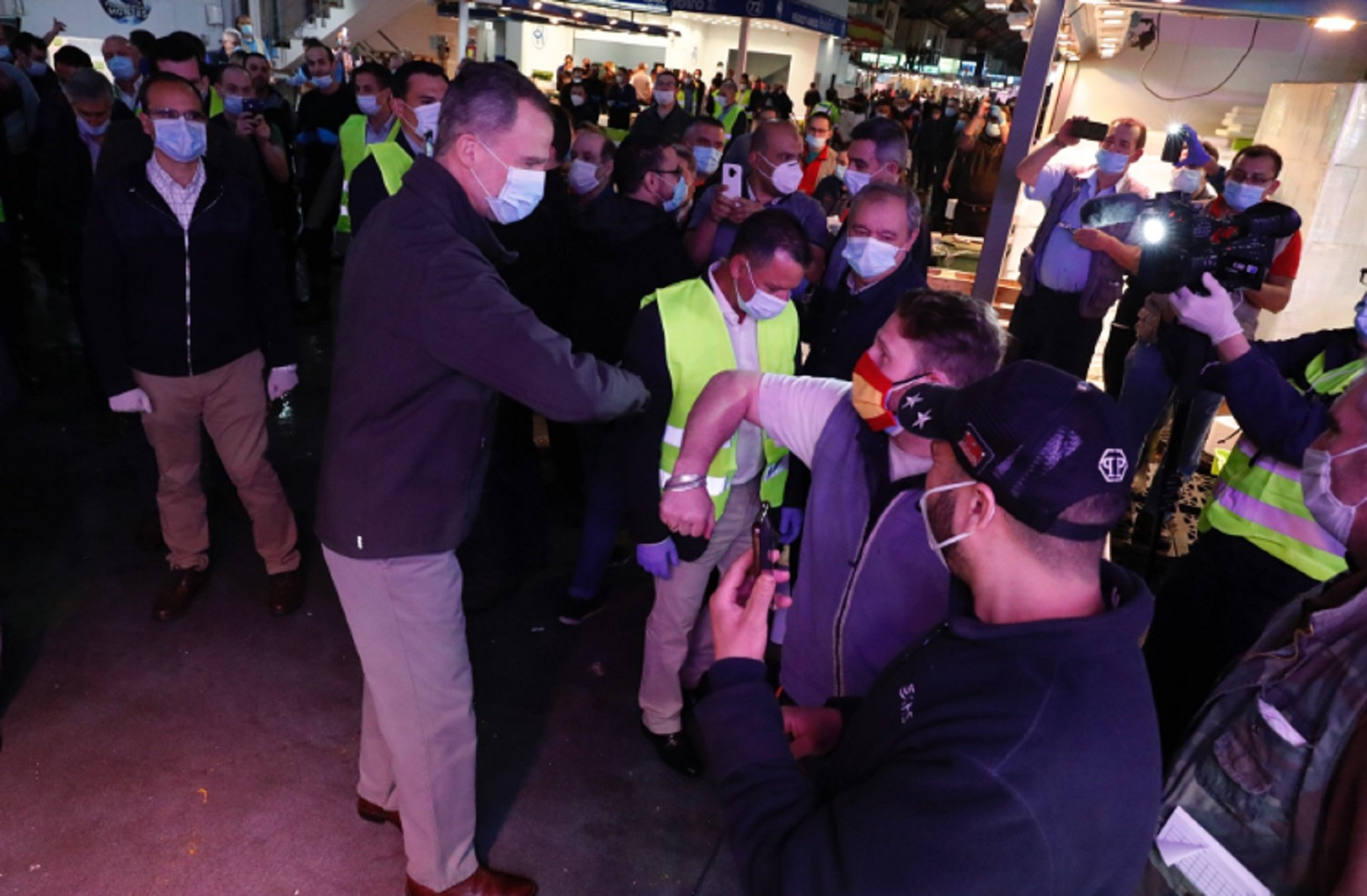 Conducta impropia de un rey: así habla Felipe a un trabajador de Mercamadrid