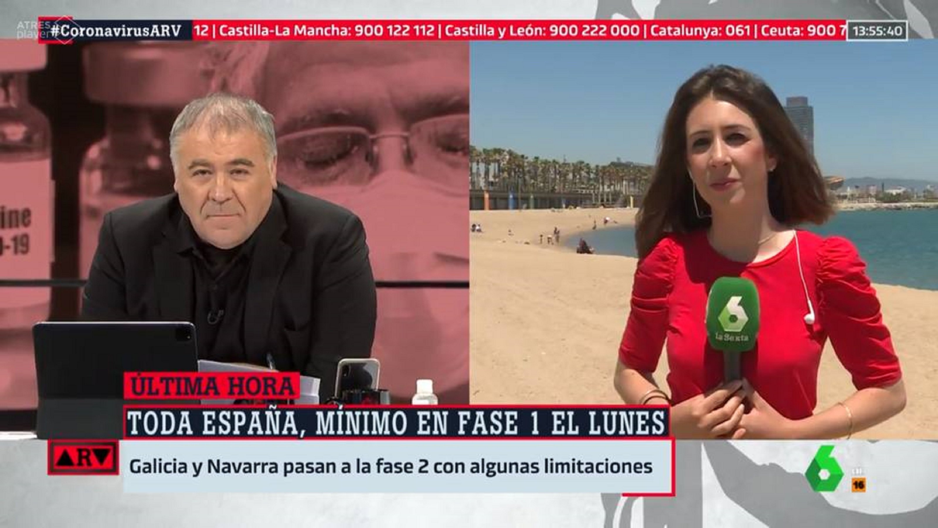 Bochornoso directo en Barcelona: fake news de Ferreras y avalancha de burlas