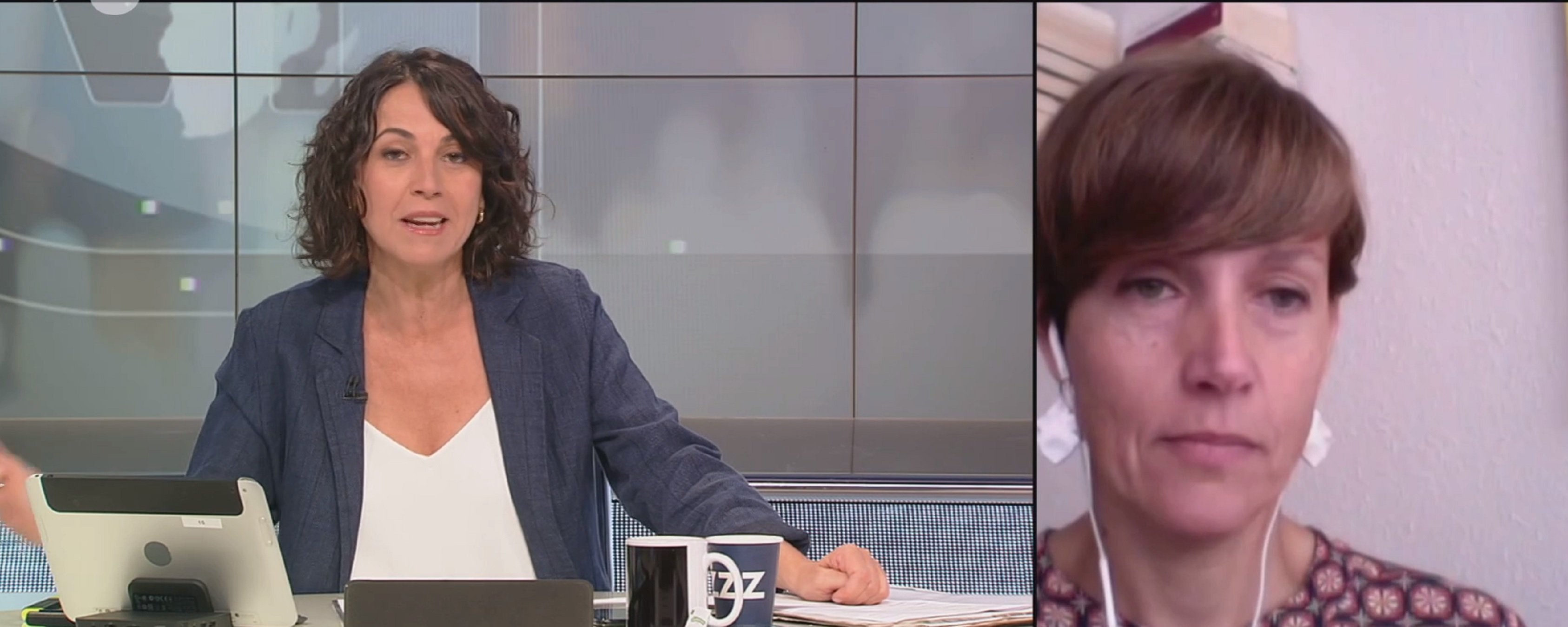 VíDEOMOMENTÀS El fill petit de Raquel Sans surt d'espontani a TV3 des de casa