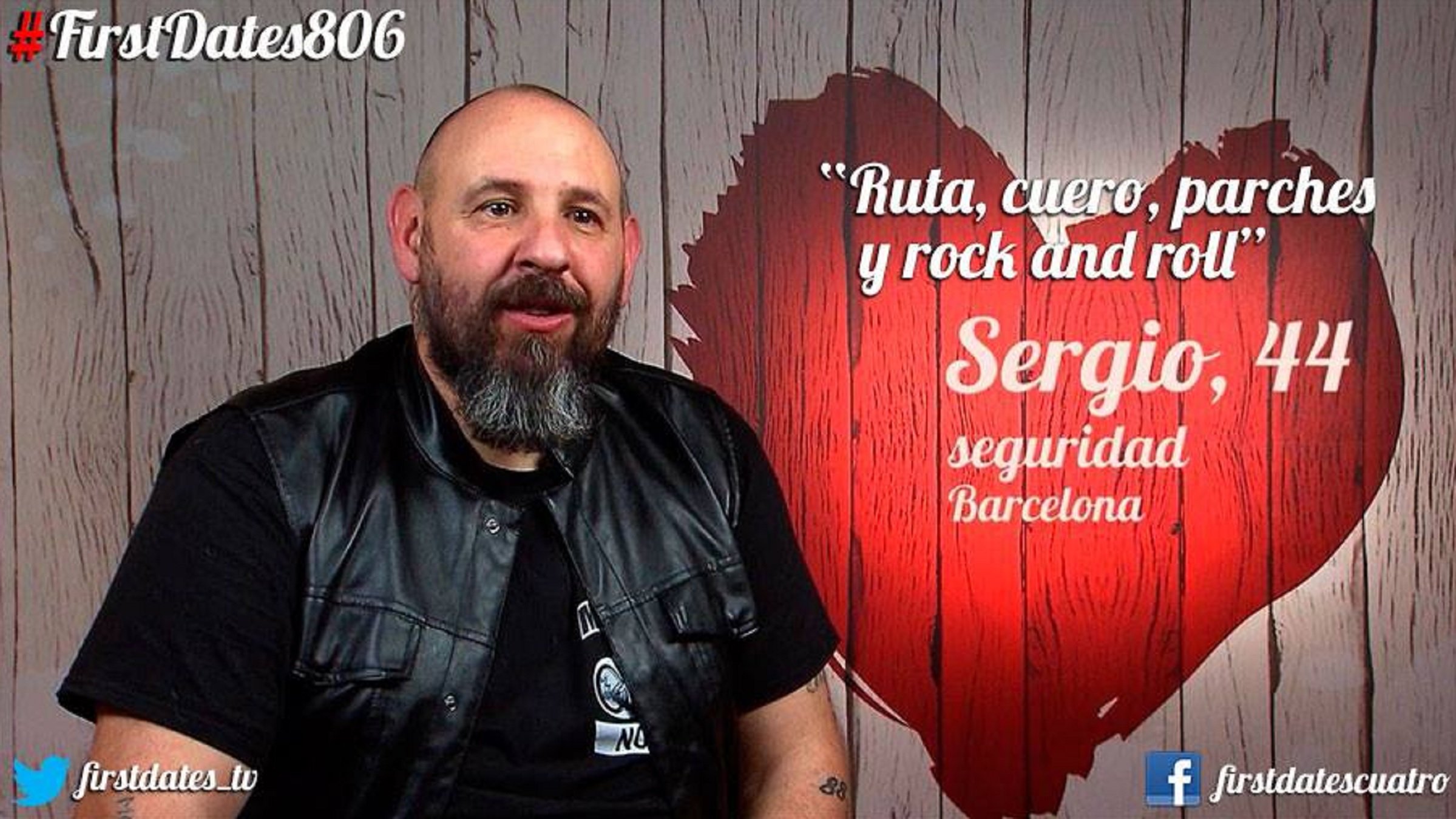 Repugnante 'First dates': soltero catalán nazi luce tatuajes, Heil Hitler y KKK