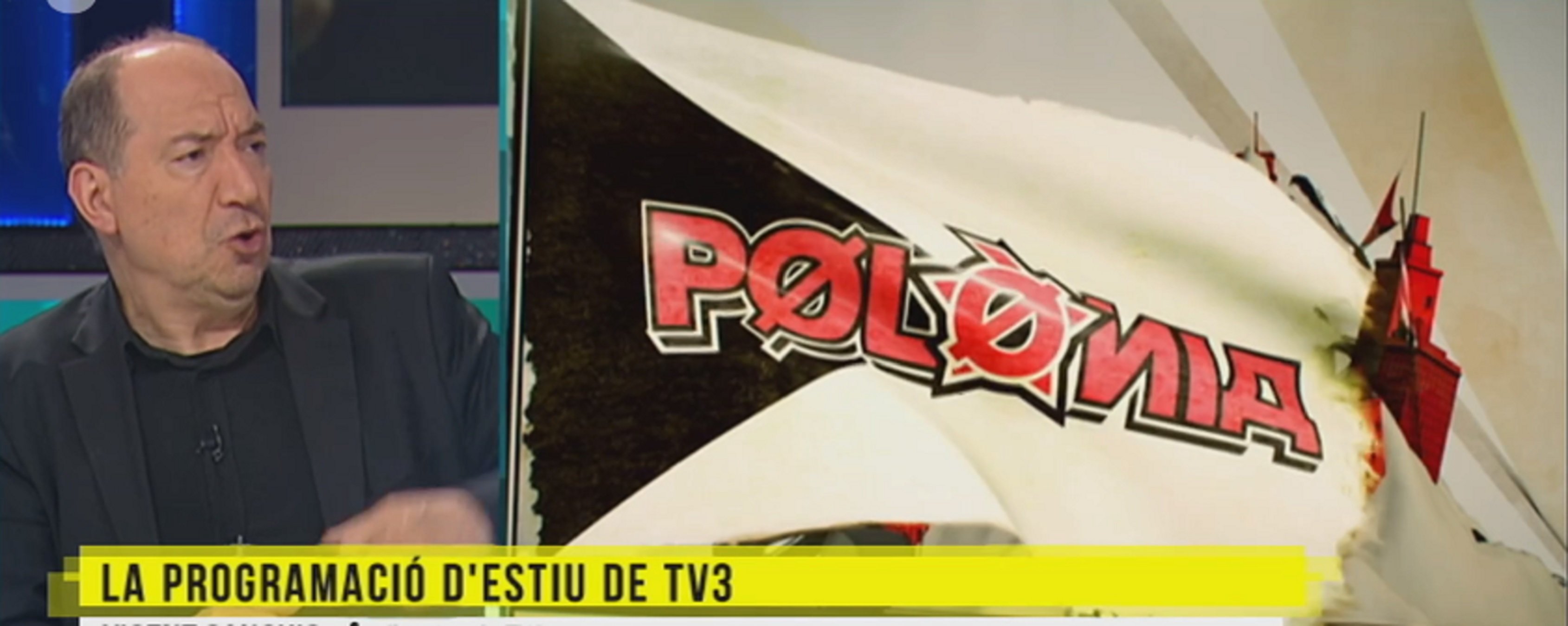 Vicent Sanchis anuncia el dilema a TV3: "Què em carrego, Polònia o Està passant?