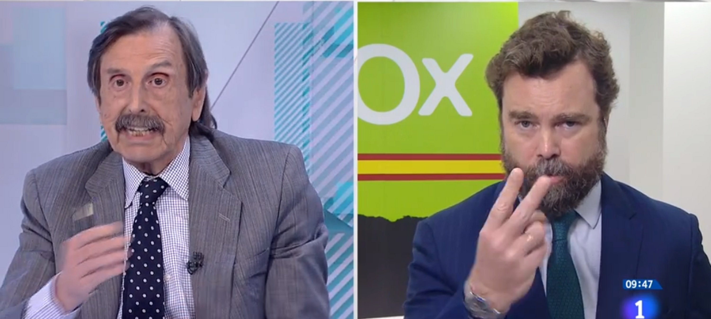 Vox y un tertuliano se matan en directo: "Vaya al psiquiatra". "Le denunciaré"