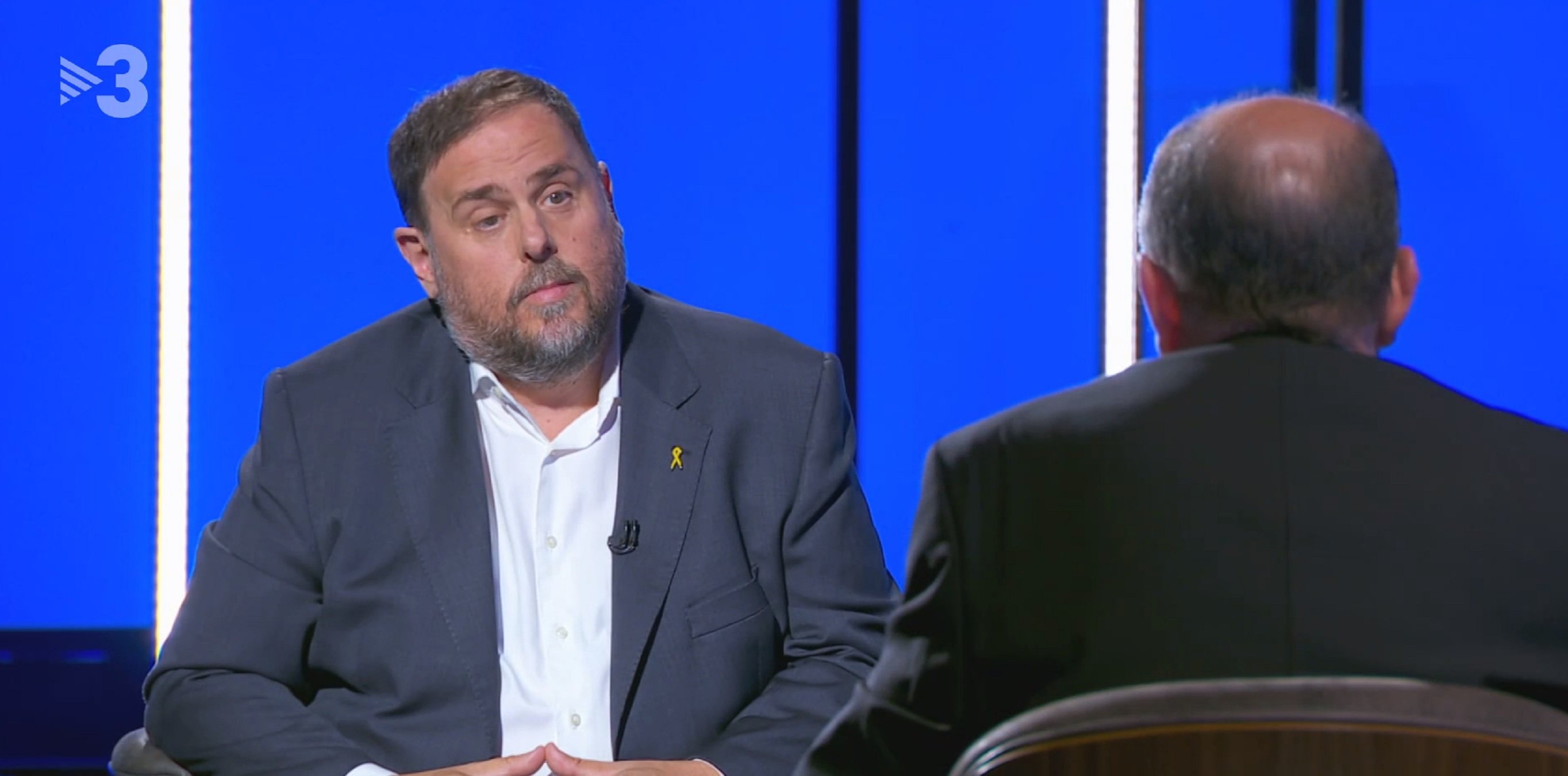 L'entrevista de Sanchis a Oriol Junqueras a TV3 fa una audiència descomunal