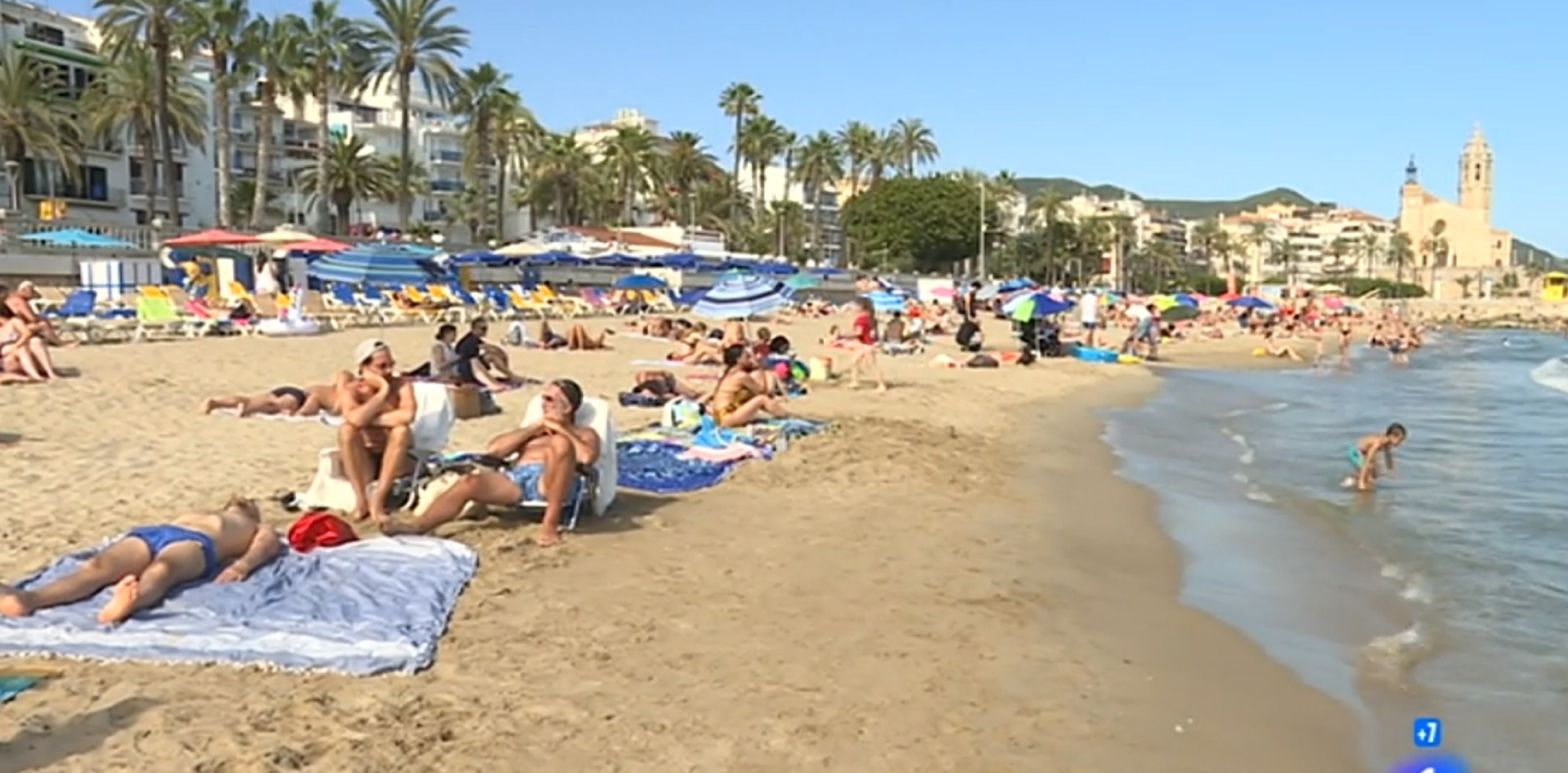 TVE s'inventa el mapa Catalunya: penós nyap ubicant Sitges a la Costa que no és