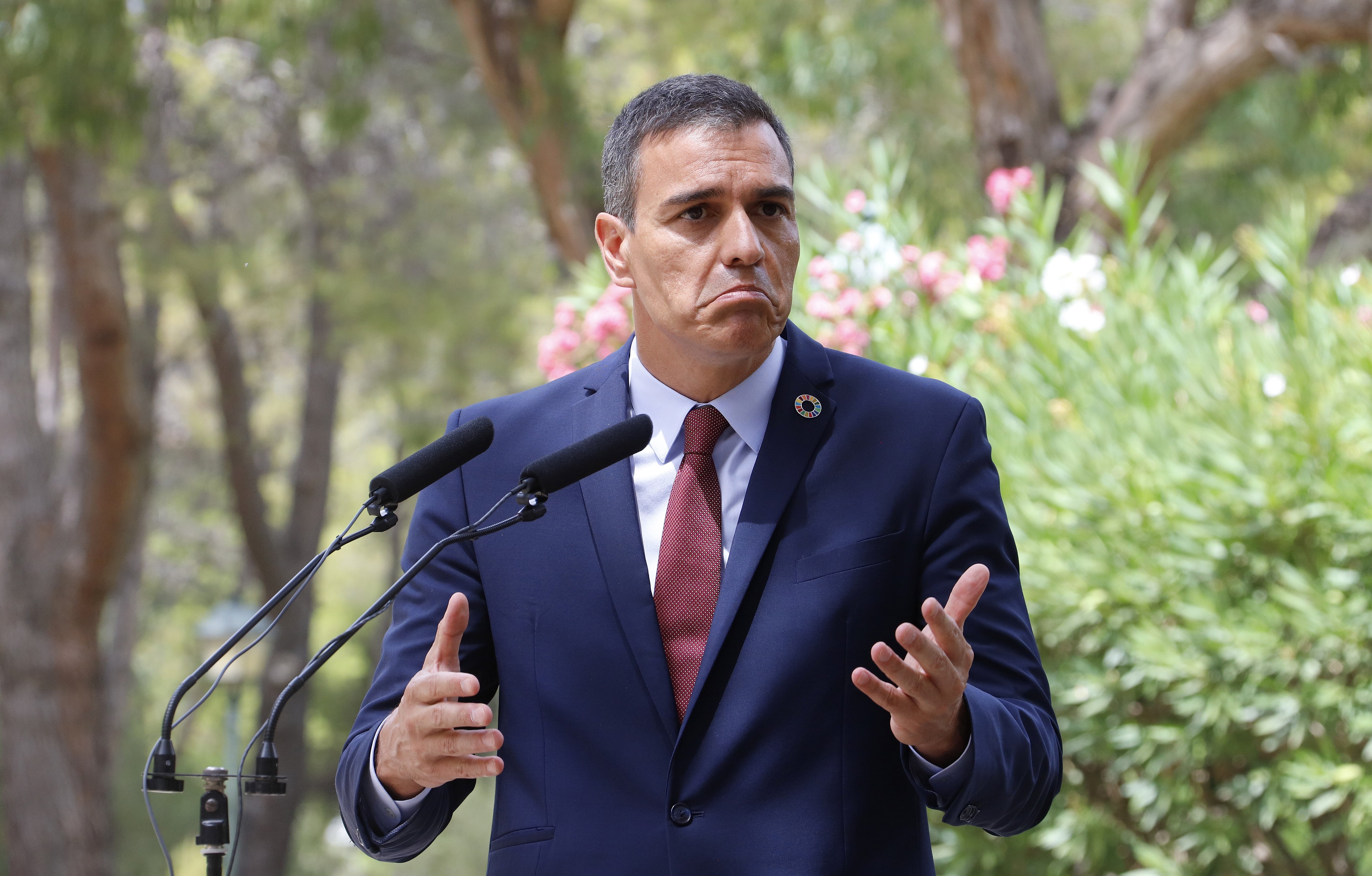 FOTOS MARIVENT Pedro Sánchez s'està quedant calb i Felip té les dents grogues