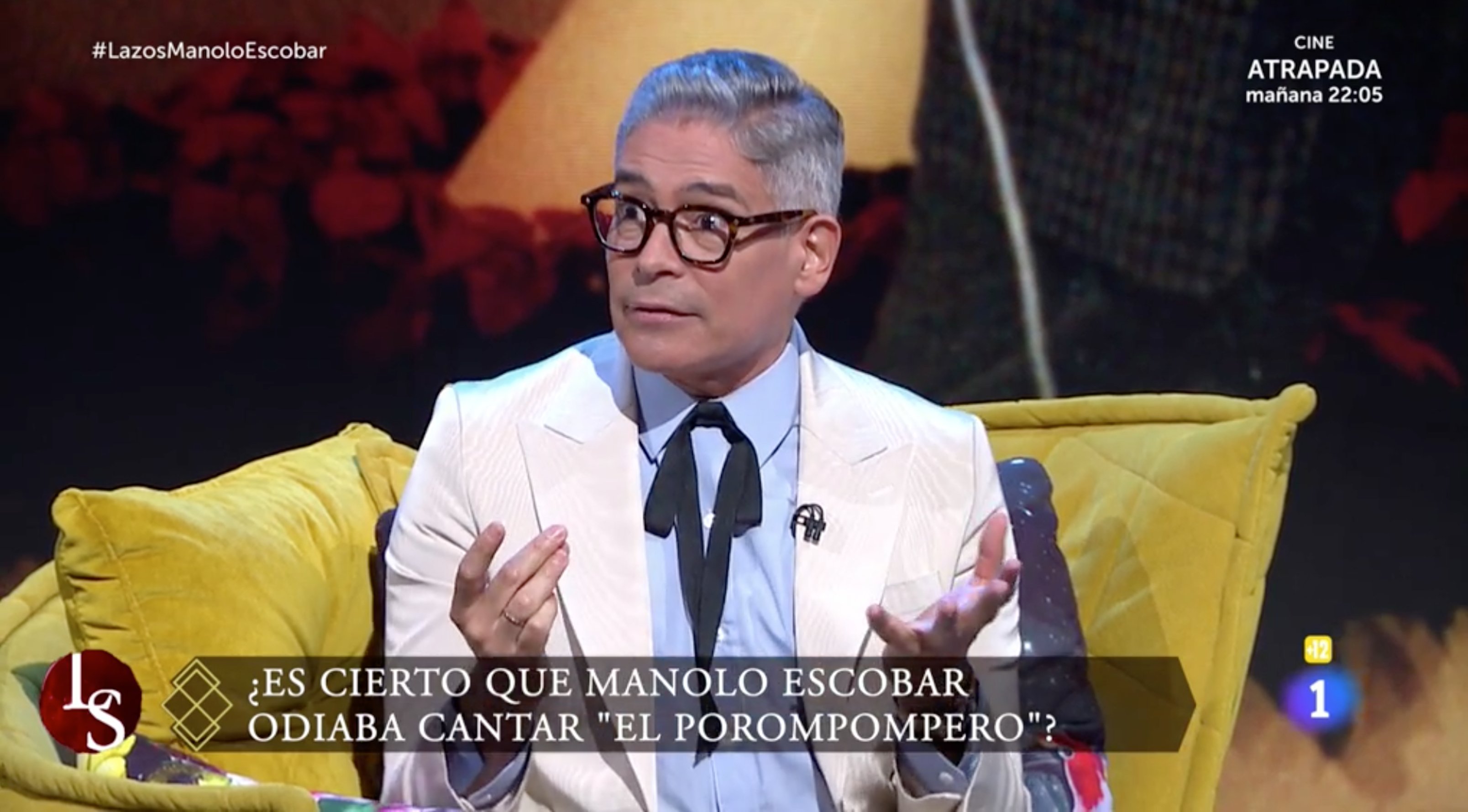 Pífia de TVE amb una foto de Manolo Escobar despullat: "Os lo dije, no es él"