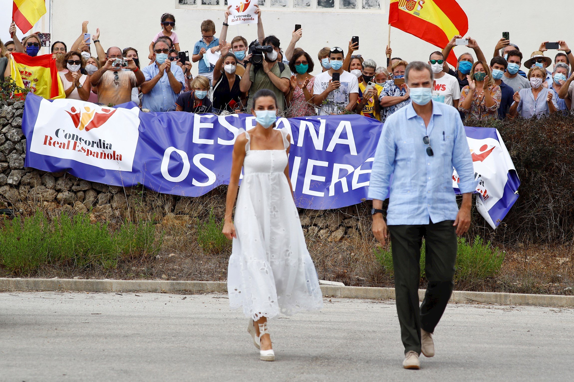 Felip i Letícia a Menorca, amaguen la reina Sofia: frase despectiva al seu marit